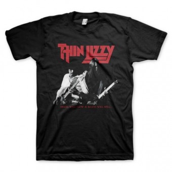 Thin Lizzy - The Drink Will Flow Logo - T shirt (Men)