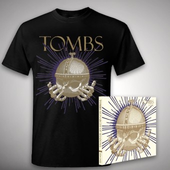 Tombs - Monarchy of Shadows - CD DIGIPAK + T Shirt bundle (Men)