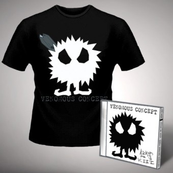 Venomous Concept - Kick Me Silly; VC3 - CD + T Shirt bundle (Men)