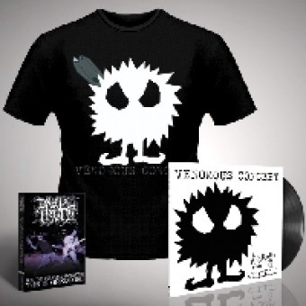 Venomous Concept - Kick Me Silly; VC3 - LP Gatefold + DVD + T Shirt Bundle (Men)