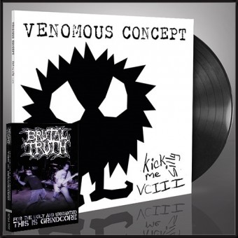 Venomous Concept - Kick Me Silly; VC3 + For the Ugly - LP Gatefold + DVD Bundle