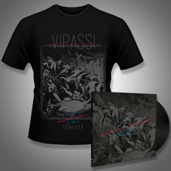 Vipassi - Sunyata - LP Gatefold + T Shirt Bundle (Men)
