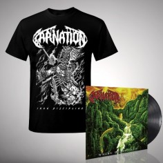 Carnation - Where Death Lies - LP + T shirt Bundle (Men)