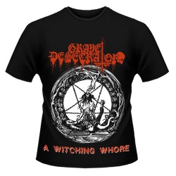 Grave Desecrator - A Witching Whore - T shirt (Men)