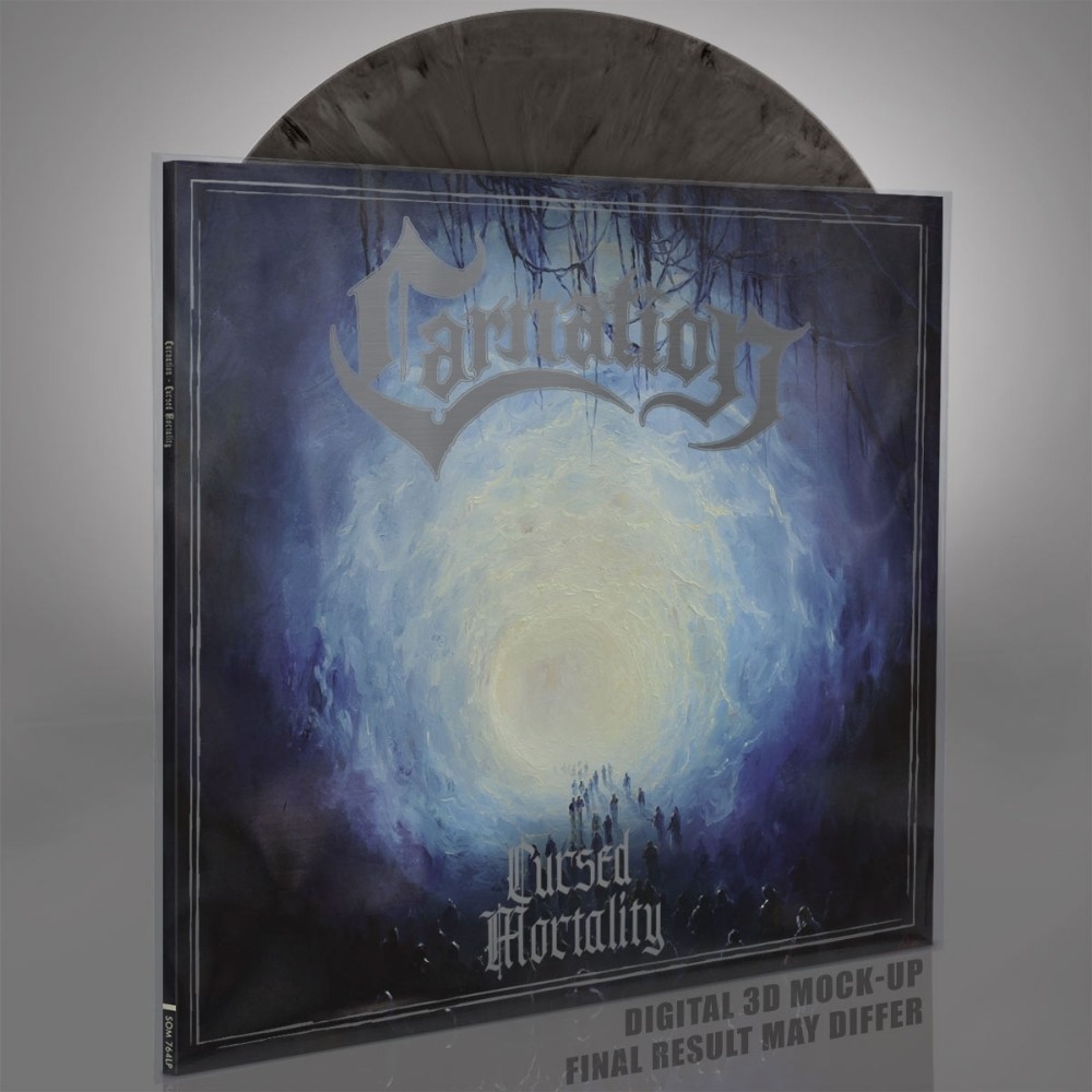 Audio - New release: Cursed Mortality - Silver marbled vinyl