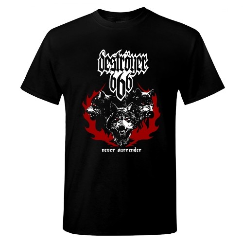 Merchandising - T-shirt - Men - Wolves and Flames