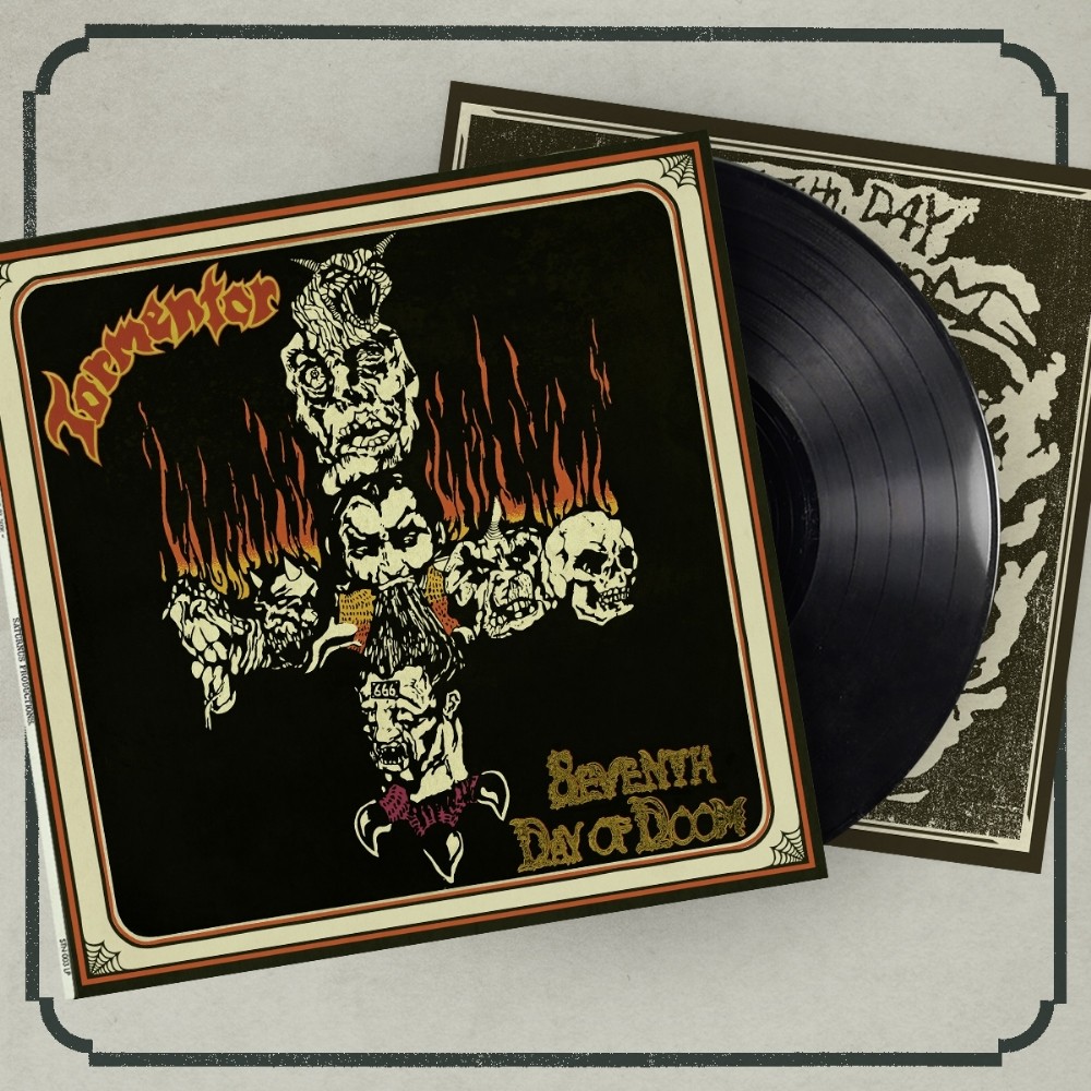 Audio - Vinyl - Tormentor - Seventh Day Of Doom - Black vinyl