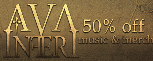 50% off on Ava Inferi music & merch!