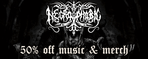 50% off on Necrophobic music and merch
